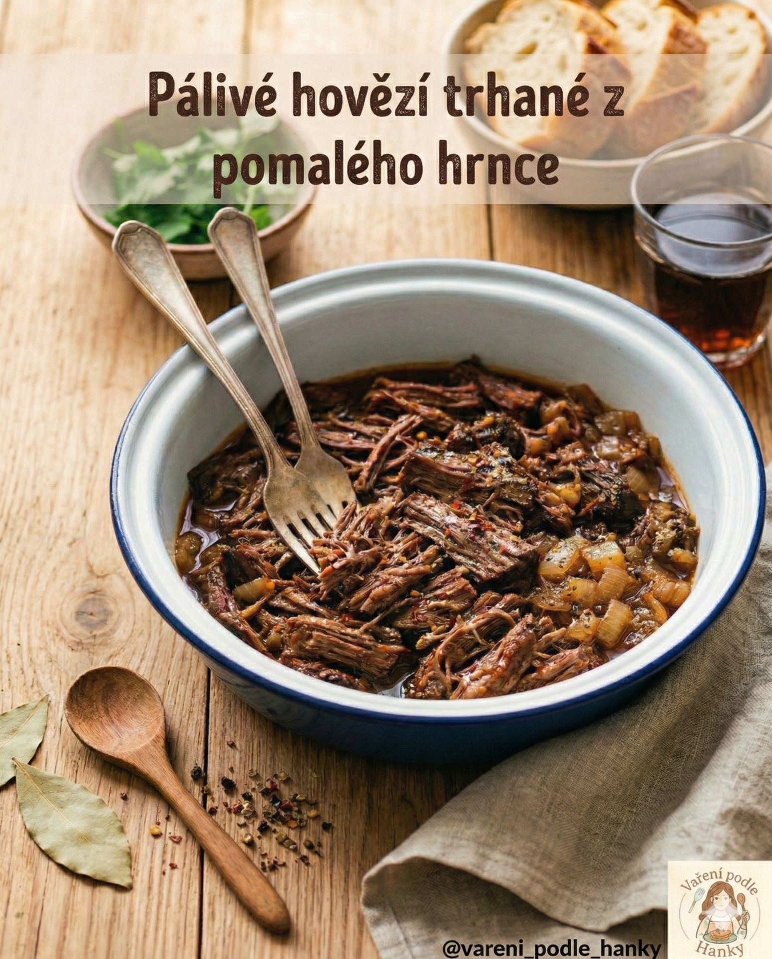 Hovězí trhané z pomalého hrnce